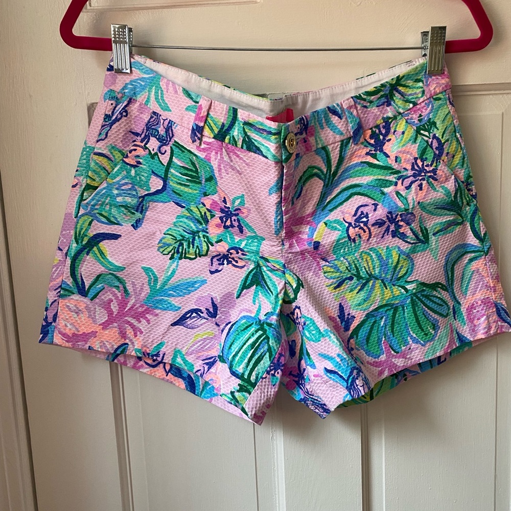 Lilly Pulitzer Buttercup Knit Shorts size 6